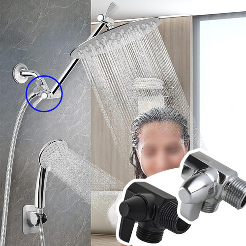 Brazo De Ducha Con Válvula Desviadora De 3 Vías Para Ducha P