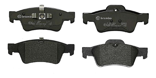 Kit Traseras Balatas Bajos Metales Brembo Ml350 06/11