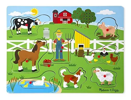 comprar Melissa - Doug Old Macdonald.s Farm Sound Puzzle (8 Piezas)