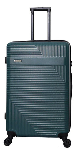 Valija Discovery 20p Rígida Abs Ruedas 360 Carry On 16403 Color Verde