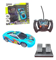 Comprar Auto De  Carreras Deportivo Radio Control Con Pedalera 1:24