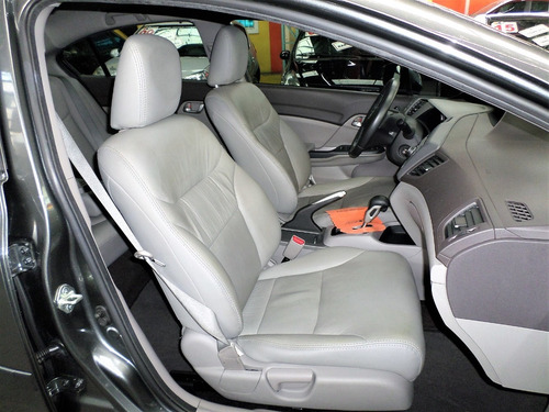 Civic Lxs Automático.. Revisado E Banco Em Couro Na Kaiman