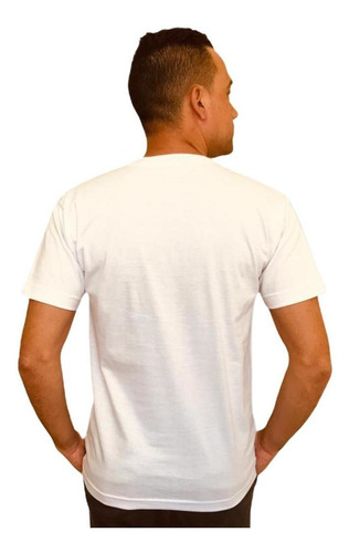 Camiseta Brasão Lobo Branca C010