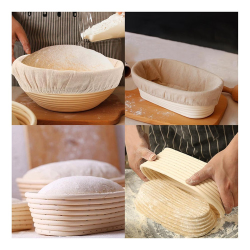 Suministros De Hornear De Pan De Masa Fermentada, Cesta De 2