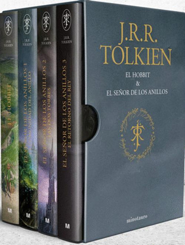 Libro Estuche Tolkien (el Hobbit + El Señor De Los Anillos)