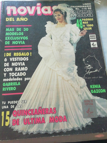 Revista Novias Extraordinaria.número 110 De Última Moda 
