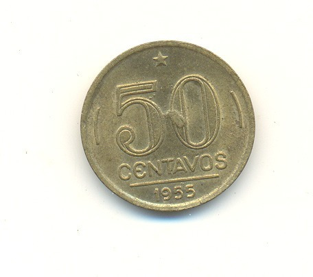 50 Cntvs. 1955 Com Sobra De Metal  .