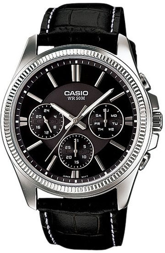 Reloj Casio Para Homfecha Y Bre (mtp1375l-1a) Classic