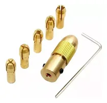 Comprar Mini Porta Broca  Mandril Universal 0.5 A 3mm (eje 3.17)