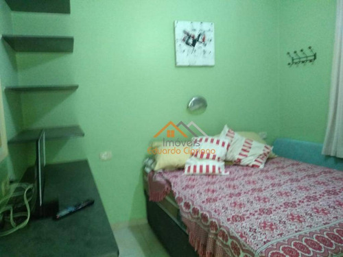 Imagem 8 de 30 de Apartamento Com 1 Dormitório À Venda, 40 M² Por R$ 270.000,00 - Massaguaçu - Caraguatatuba/sp - Ap0204