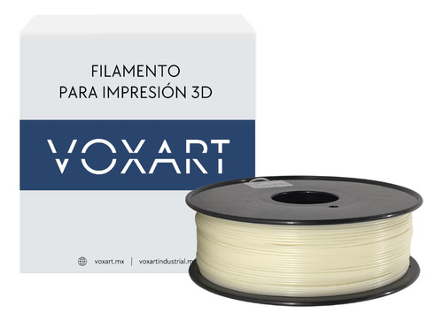 Filamento 3d Voxart Pc/abs Natural 1000g 1.75mm.