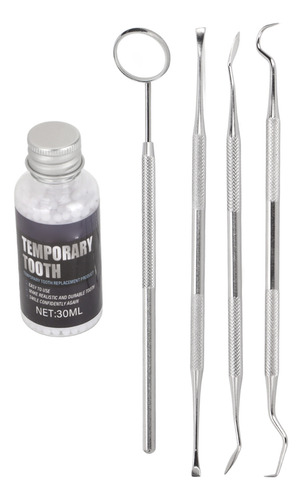 Kit De Reparación De Dientes Relleno De Dientes Portátil