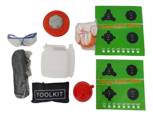 Imagen 2 de 3 de Desbrozadora Futool Ft-415 2 Tiempos 40.2 Cc