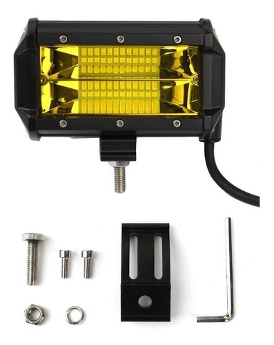 Focos Neblineros Led Cree 72w Amarillo Expansion Auto Moto