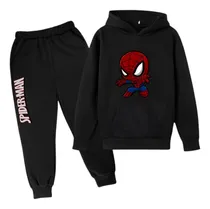 Comprar Conjuntos Pants Con Sudadera Infantil Niño Y Niña Spiderman