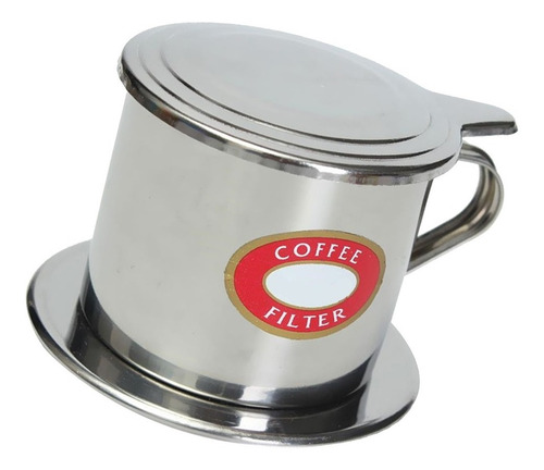 Imagen 1 de 6 de Infusor Filtro De Café Vietnamita De Acero Inoxidable 50ml