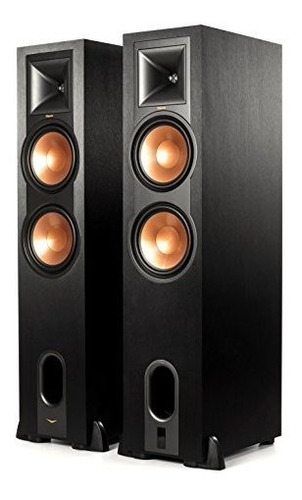 Klipsch R-28pf Potente Altavoz De Suelo Envolvente | Juego D