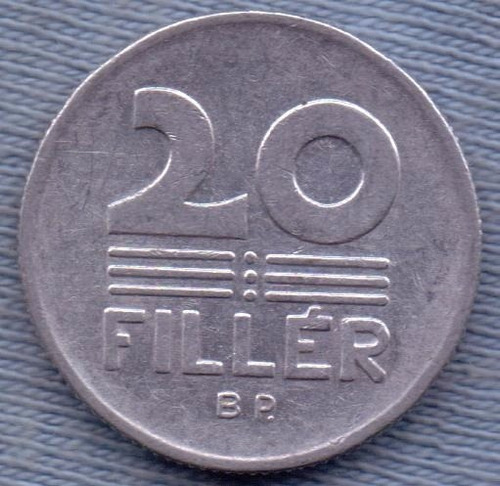 Hungria 20 Filler 1977 * Espigas De Trigo *