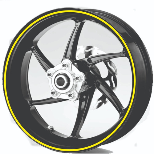 Imagen 2 de 5 de Calcos Llantas Motos 17p + Regalo - 00133 Graficastuning