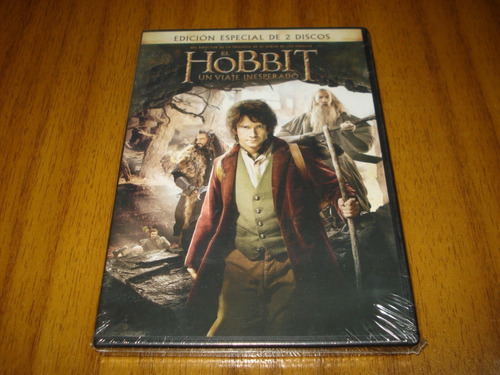 Dvd El Hobbit / Un Viaje Inesperado (nuevo Y Sellado) 2 Dvd