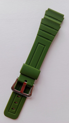 Correa-pulso Compatible Reloj Casio F-91-w 18mm Goma Vintage