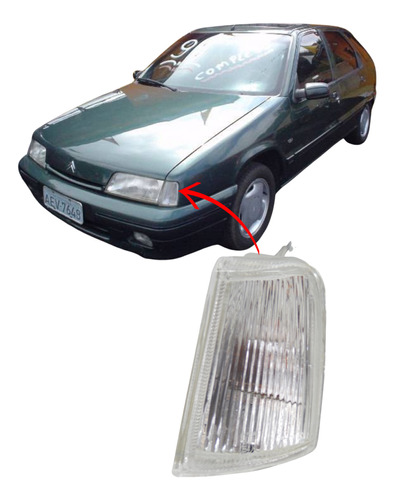 Lanterna Dianteira Citroen Zx 1995 1996 1997 1998 Esquerda