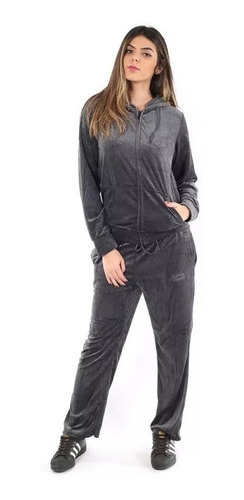 Conjunto De Frio Do Santos - Camisolas e moletons Femininos Cinza-escuro com o Melhores Preços no Mercado Livre Brasil