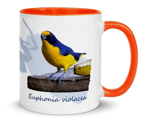 Imagem 7 de 7 de Caneca Personalizada Aves De Ubatuba (gaturamo Verdadeiro)