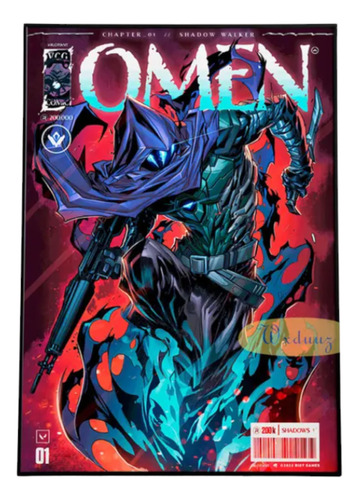 Poster De Valorant Omen Comic