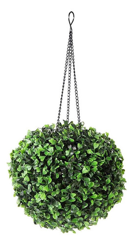 . Hoja Artificial Topiary Bola Colgante Linterna Solar Led