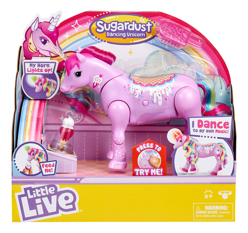 Toy Little Live Pets Unicorn Sugardust Dance Con Música