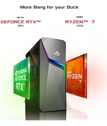 Computadora Asus Rog Strix G10dk Amd Ryze 16gb Ram 512gb Ssd