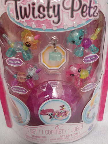 Twisty Petz 2puppy 2unicorn Spinmaster Mascotas Juguete