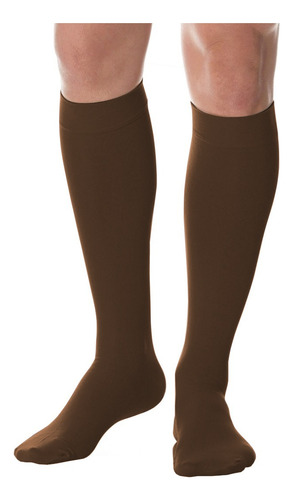 Calcetines Preven-t Nylon Compresión Moderada Café Ext Gde