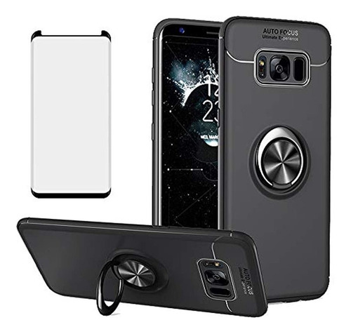 ~ ?asuwish Compatible Con Samsung Galaxy S8 Y Protector De P