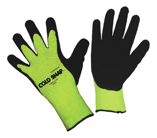 Cold Snap, Premium 7 De Calibre Guantes Cubierto Verdes 