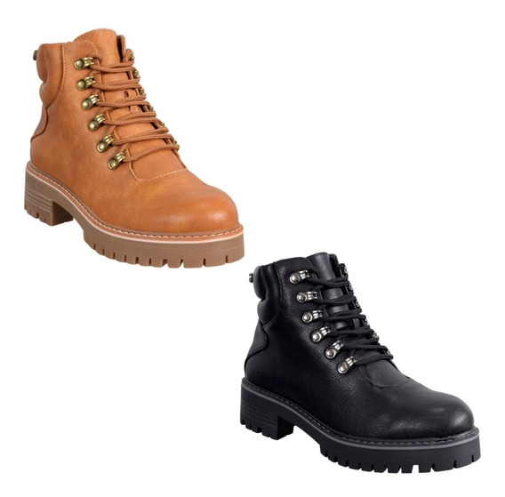 Bota Borcego Mujer Massimo Katherine Taco Plataforma