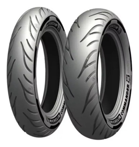 Par Pneu Michelin 100/90-19 + 150/80-16 Commander 3 Harley