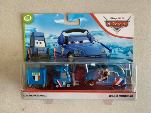 Disney Pixar Cars 3 E. Manual Mainez Y Bruno Motoreau