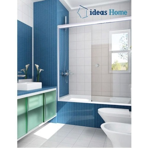 Cancel Corredizo De Baño Glass Ligth 6mm 2 X 2 Mts