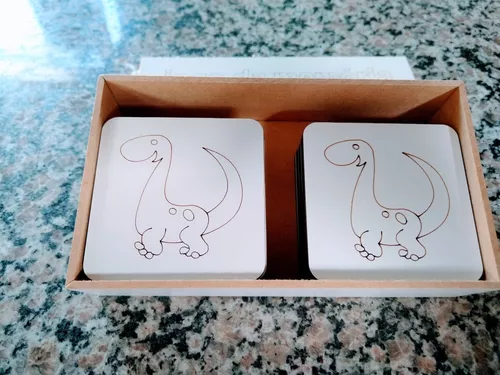 Jogo da Memória em mdf - Dinossauros