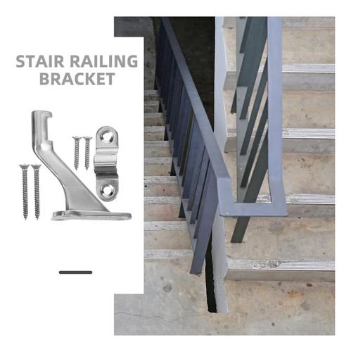 2 Juegos De Pasamanos De Escalera Soporte De Escalera Para E