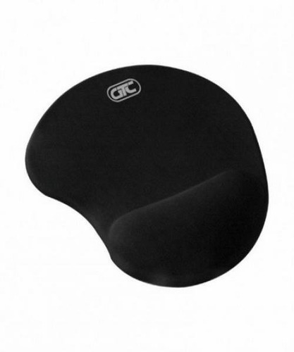 Imagen 1 de 2 de Mouse Pad Con Soporte De Mano En Gel De Silicona Negro