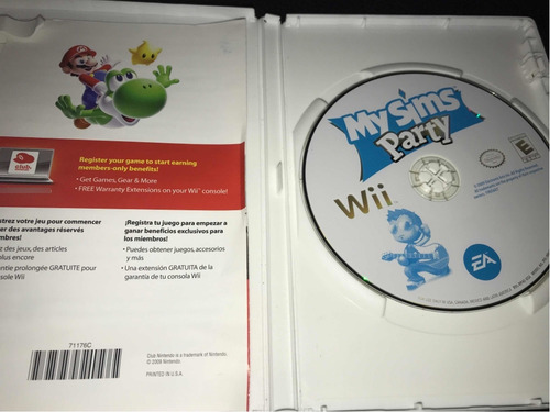 Videojuego My Sims Party Para Nintendo Wii (Usado)