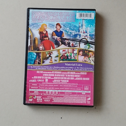Dvd La Princesa Encantada Una Navidad Magica (Usado)