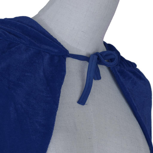 Hombres Con Capucha Azul