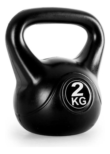 Pesa Rusa 2k Kettlebell Mancuerna Recubierta Gym - Sportex