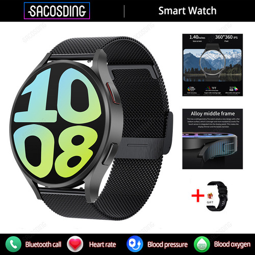 Galaxy Watch 6 Classic Smart Watch Hombre Reloj Llamada 2023