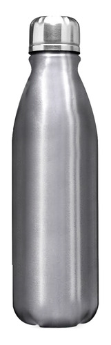 Botella Térmica Metalica Acero Inox. 500ml  Lisa X 1un