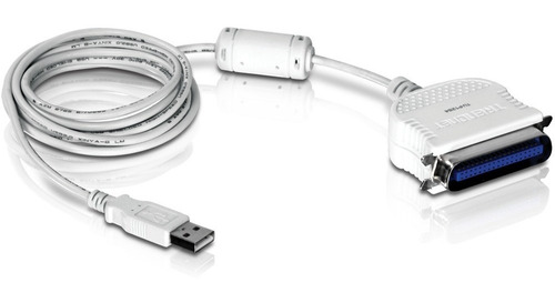 Cable Adaptador De Paralelo A Usb Trendnet Tu-p1284 P/ Pc